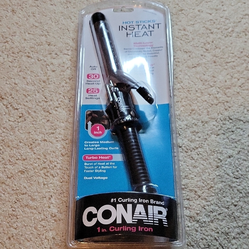 Conair Instant Heat Curling Iron - Black
